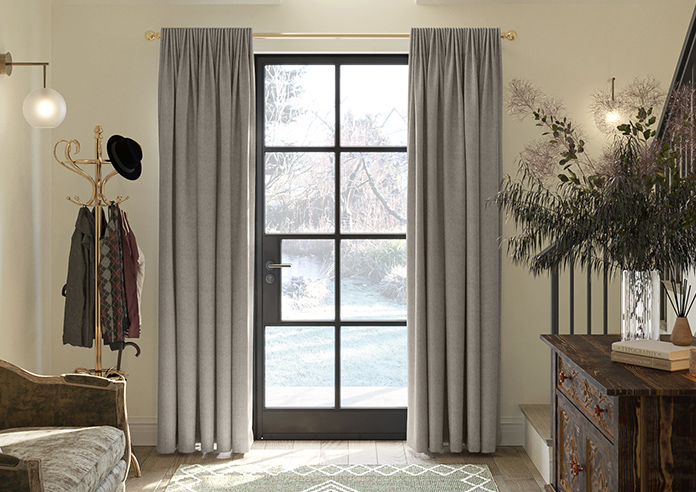 Roslin (Blackout), French Stone - Made to Measure Curtains - Image 3
